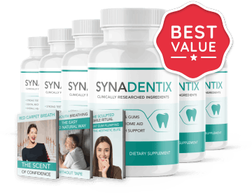 Synadentix 6 bottle package with free bonuses